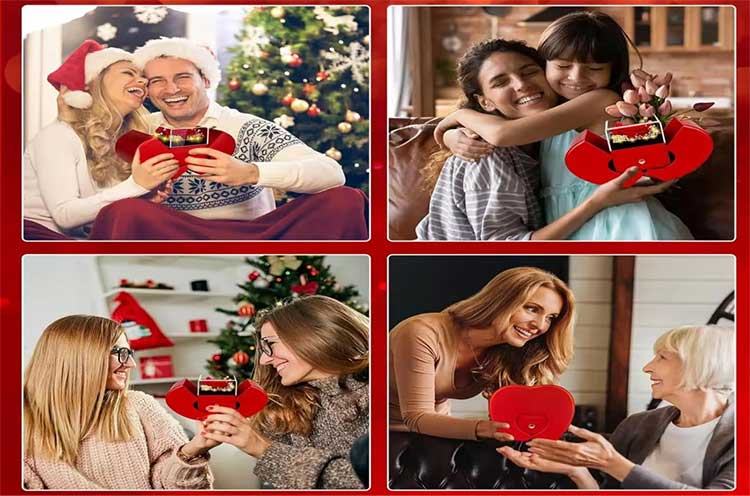 Rose Apple Double Opening Gift Boxes