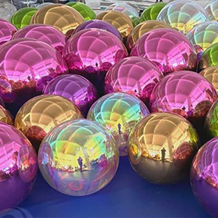 ПВЦ огледална топка